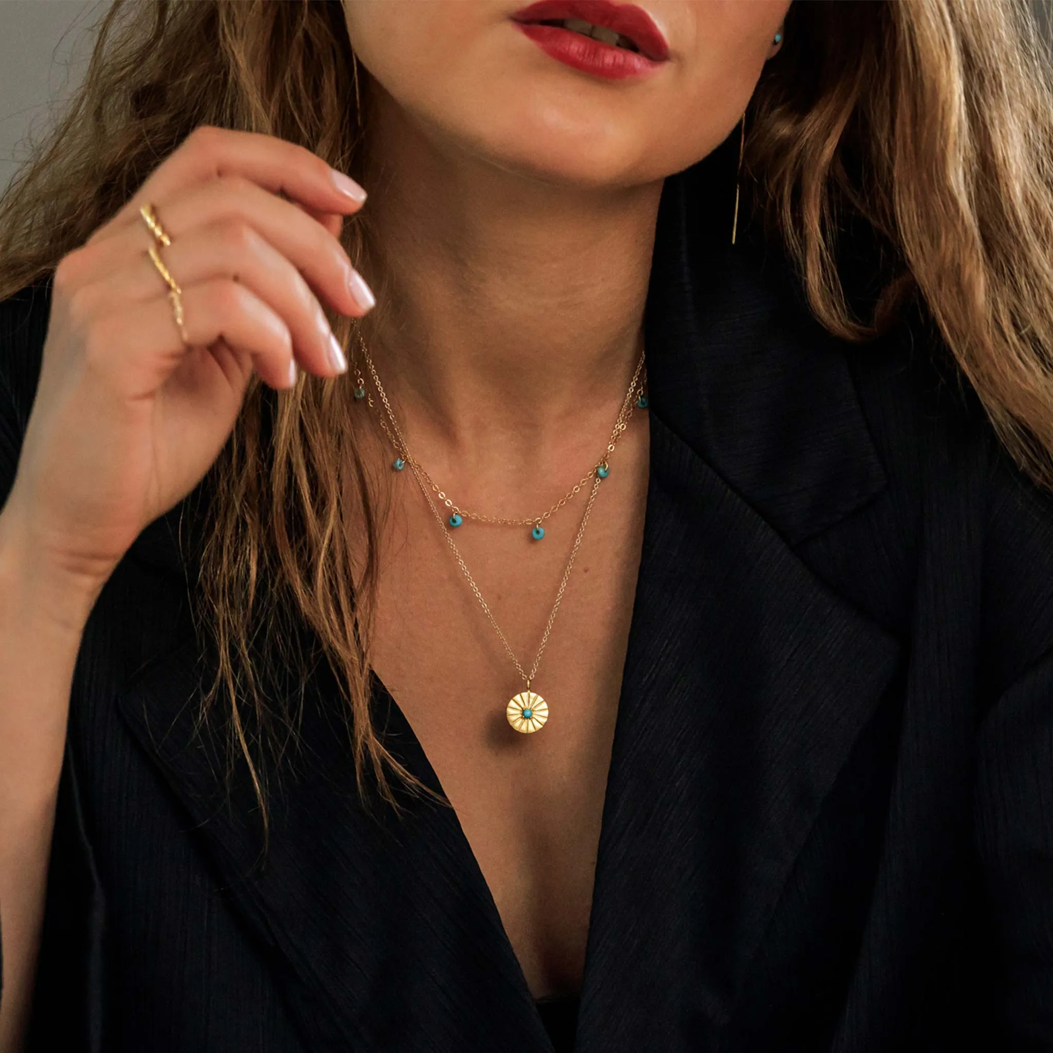 Turquoise Telltale Necklace