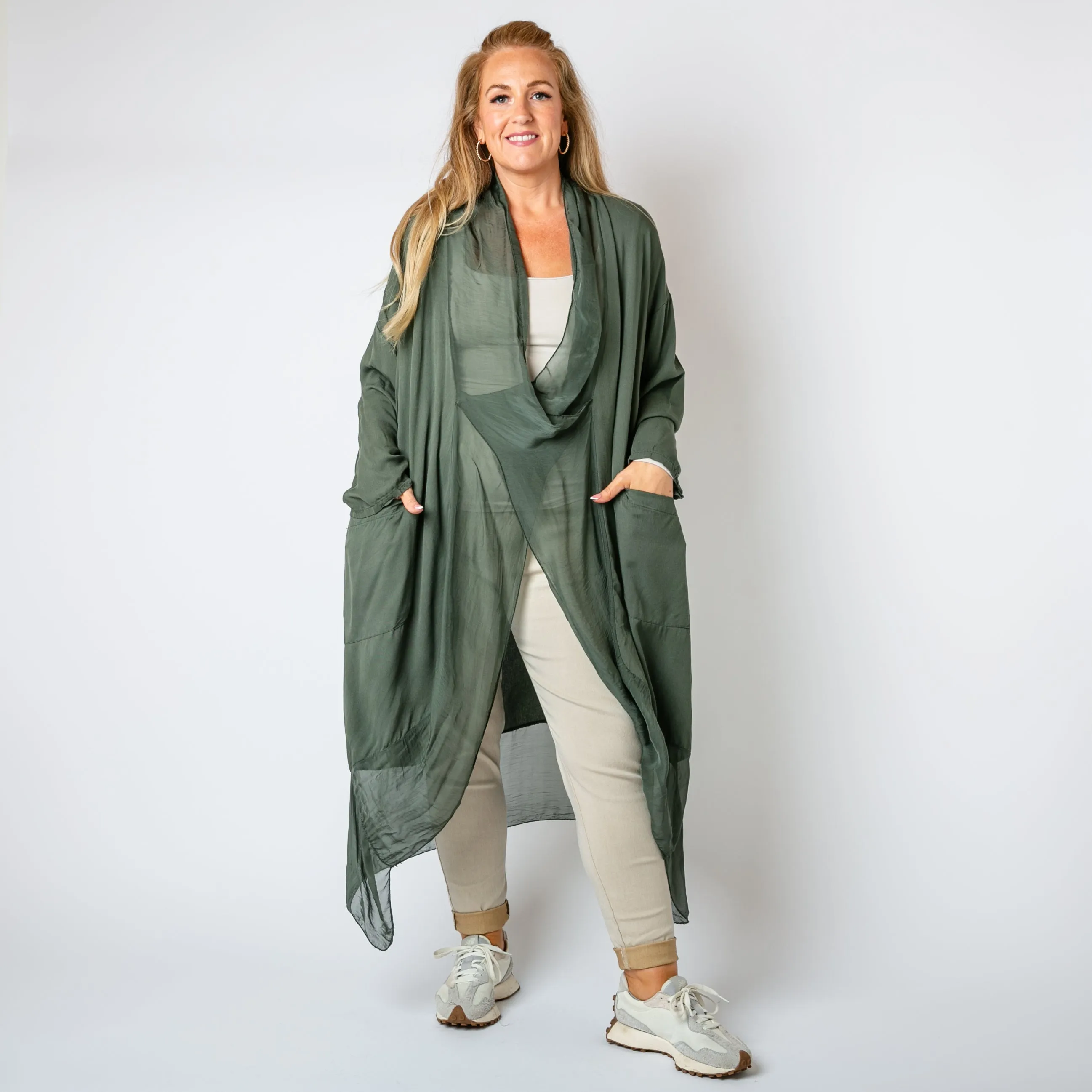Two Pocket Crossover Tunic