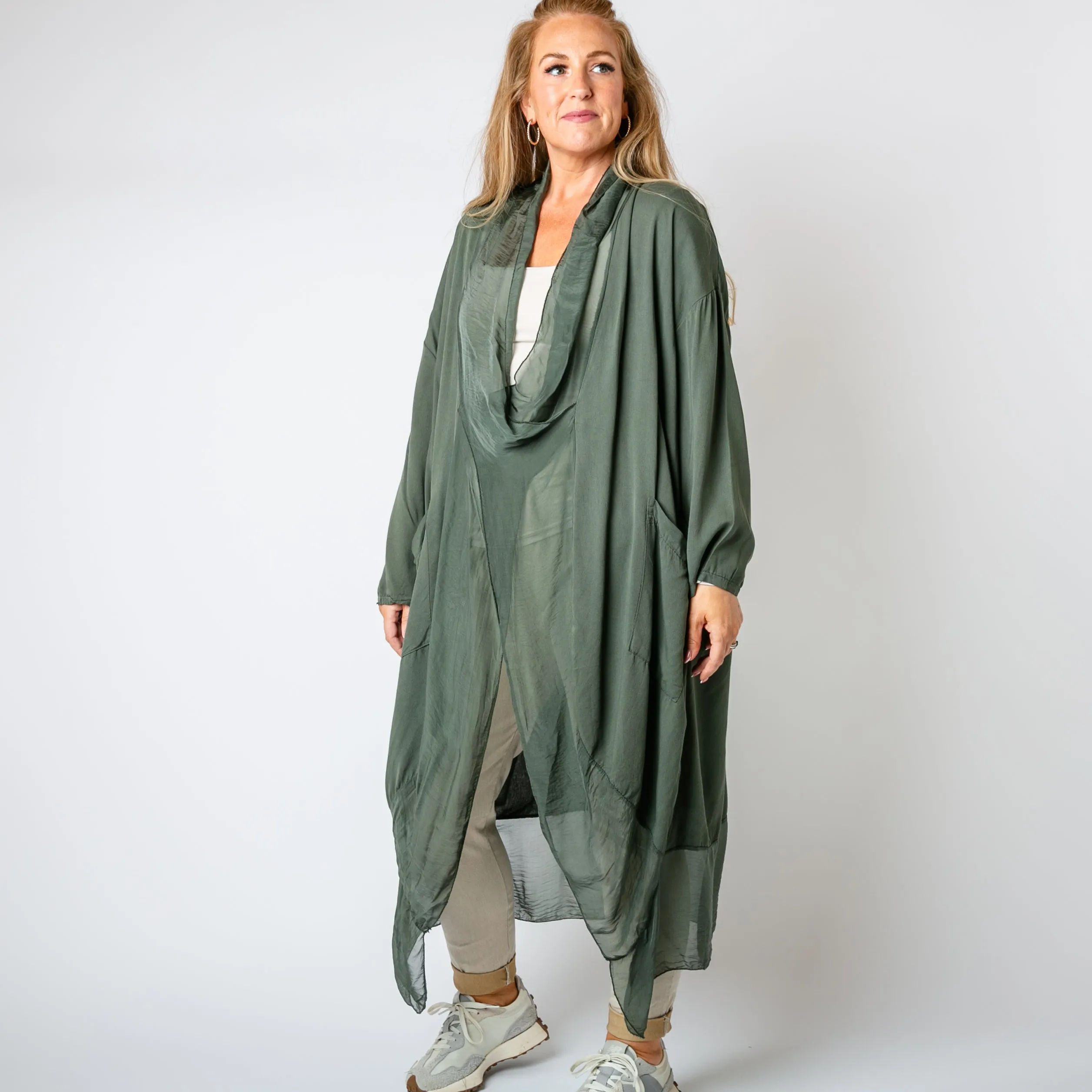 Two Pocket Crossover Tunic