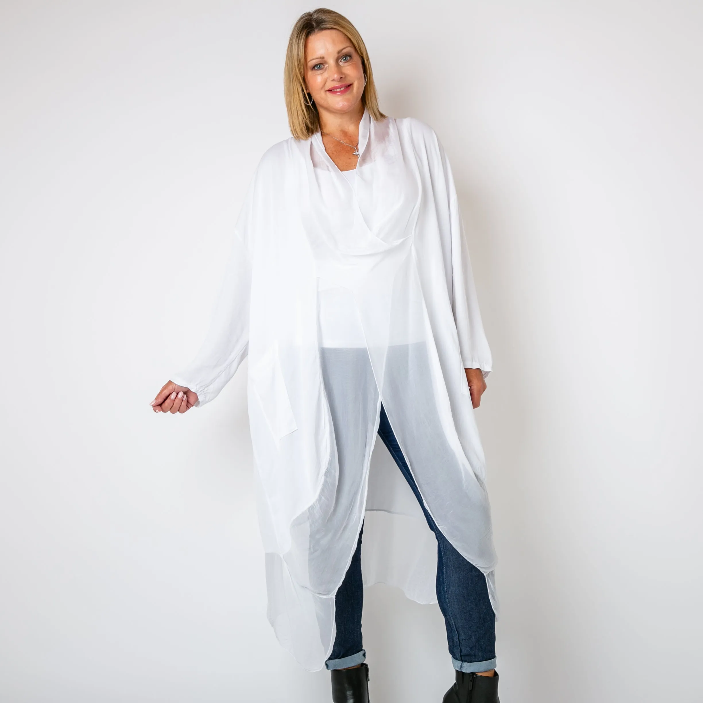 Two Pocket Crossover Tunic