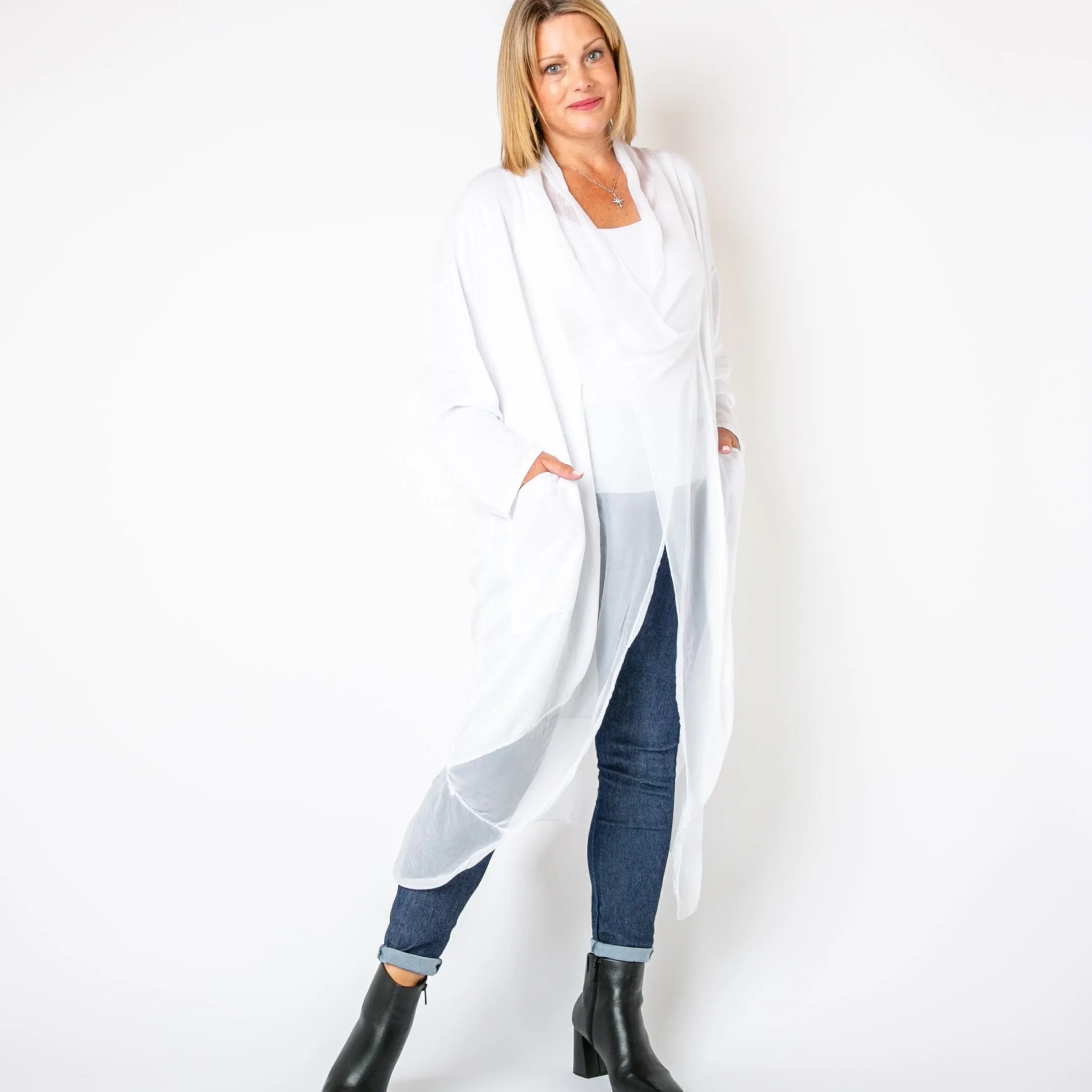 Two Pocket Crossover Tunic
