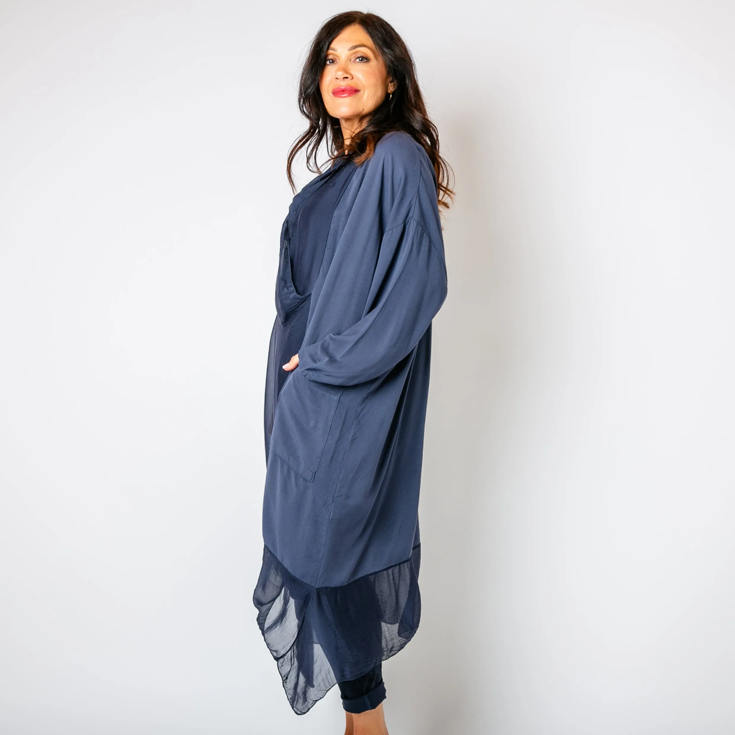 Two Pocket Crossover Tunic