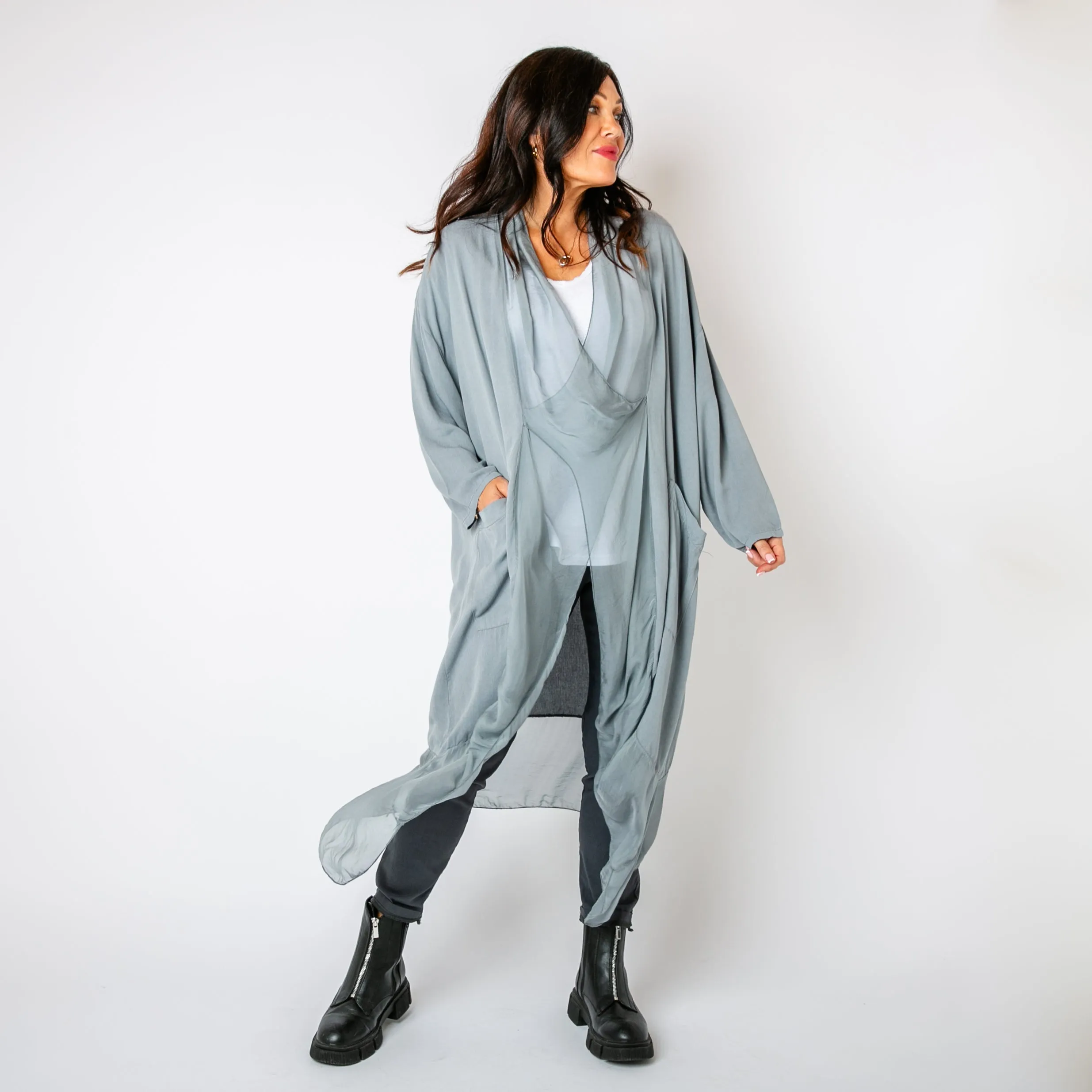Two Pocket Crossover Tunic