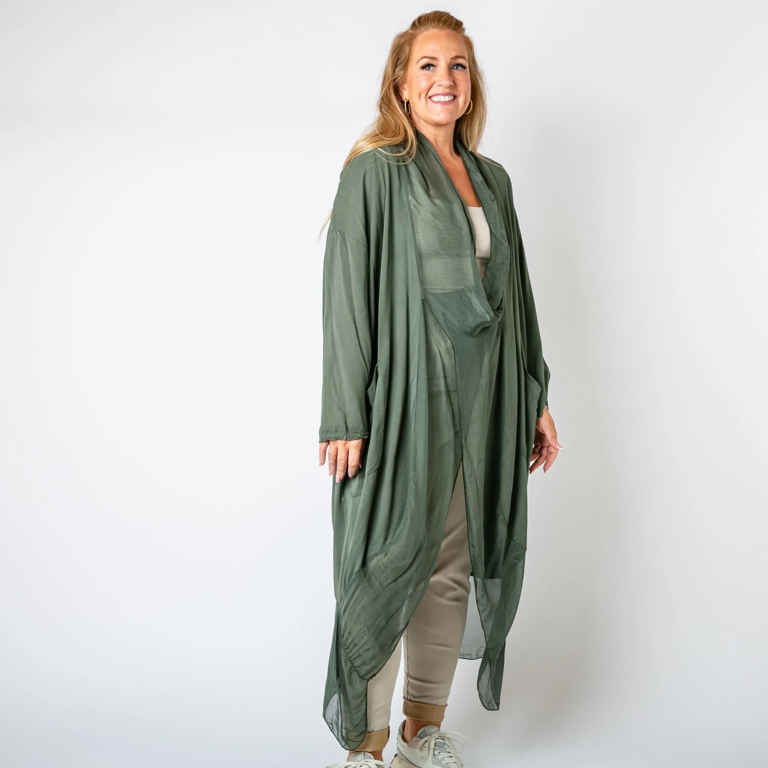 Two Pocket Crossover Tunic