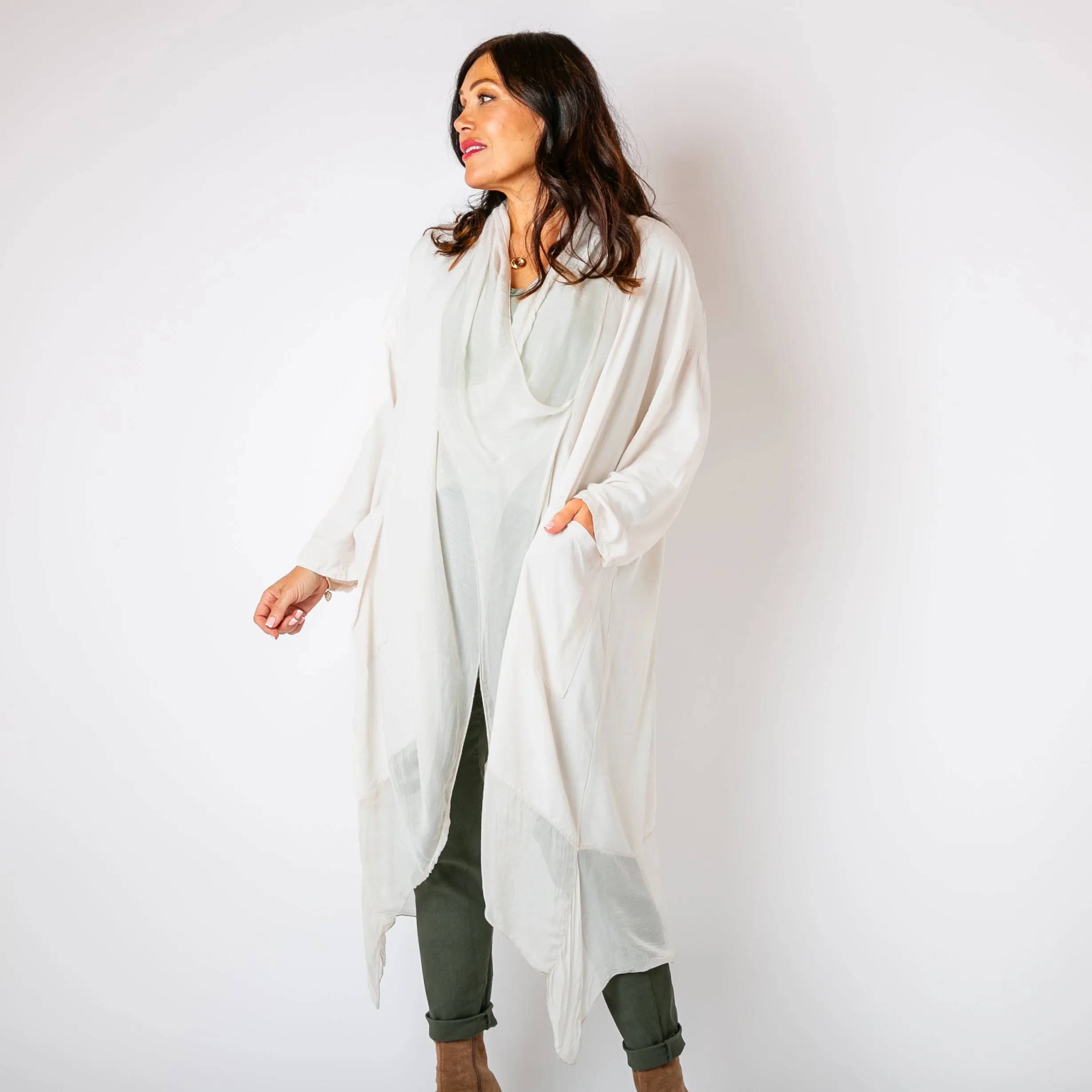 Two Pocket Crossover Tunic