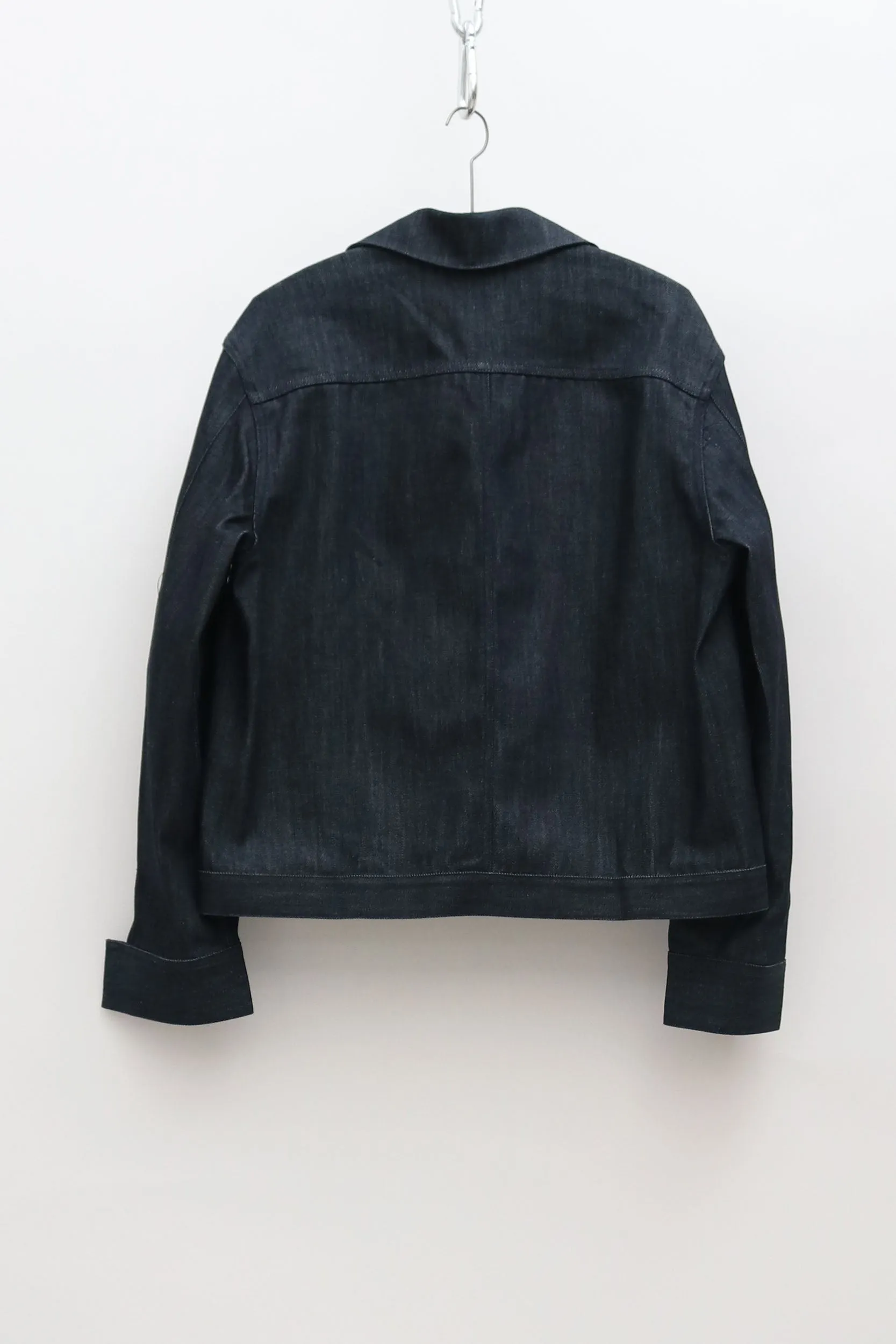 Unisex Designer Sample Oversized Raw Denim Jacket