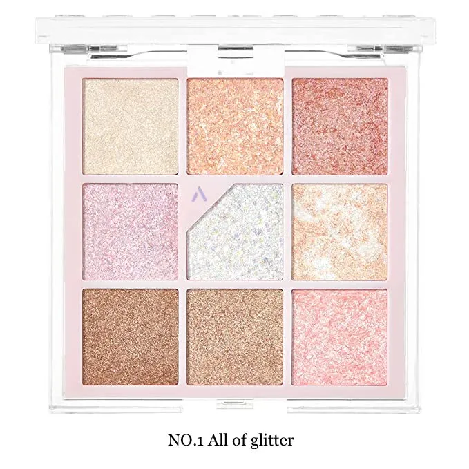 UNLEASHIA - Glitterpedia Eye Palette NO.1 All of Glitter