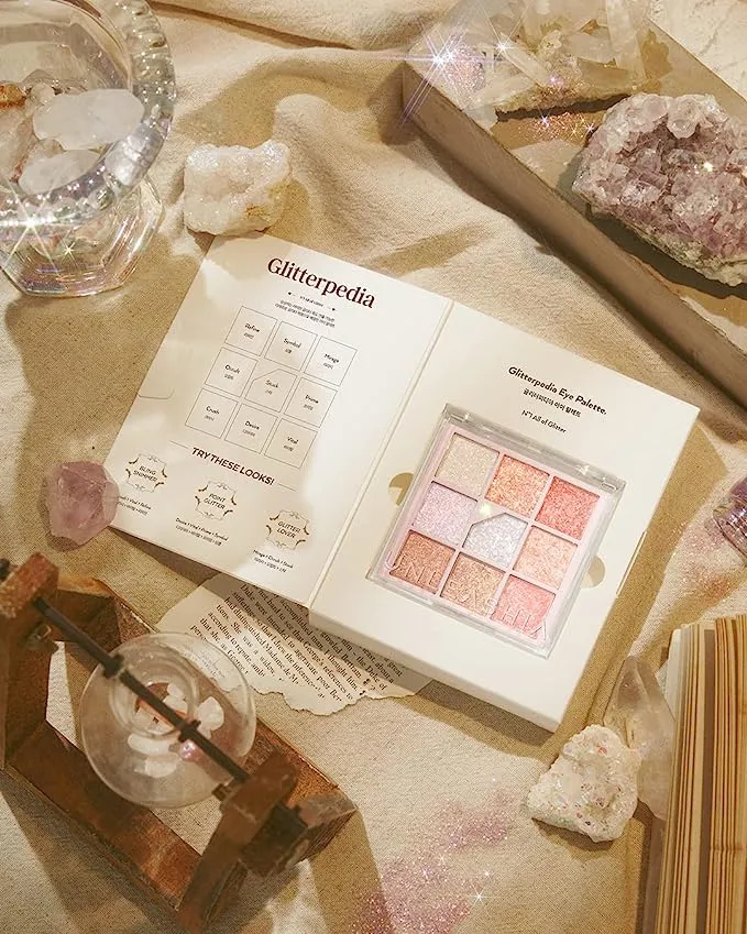 UNLEASHIA - Glitterpedia Eye Palette NO.1 All of Glitter