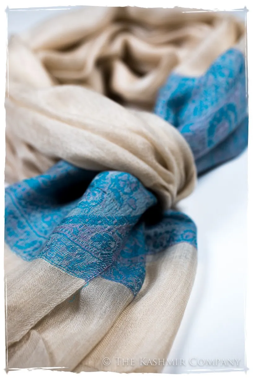 Vanna Paisley Frontière Pashmina Cashmere Scarf