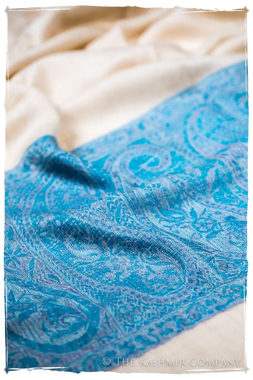 Vanna Paisley Frontière Pashmina Cashmere Scarf