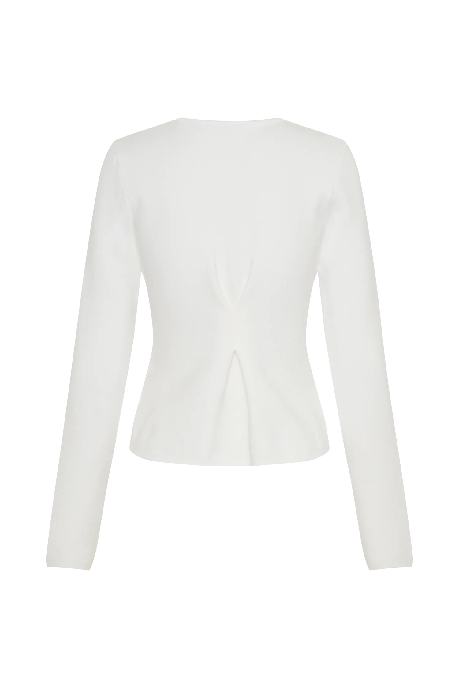 Veda Wide Sleeve Knit Cardigan - White