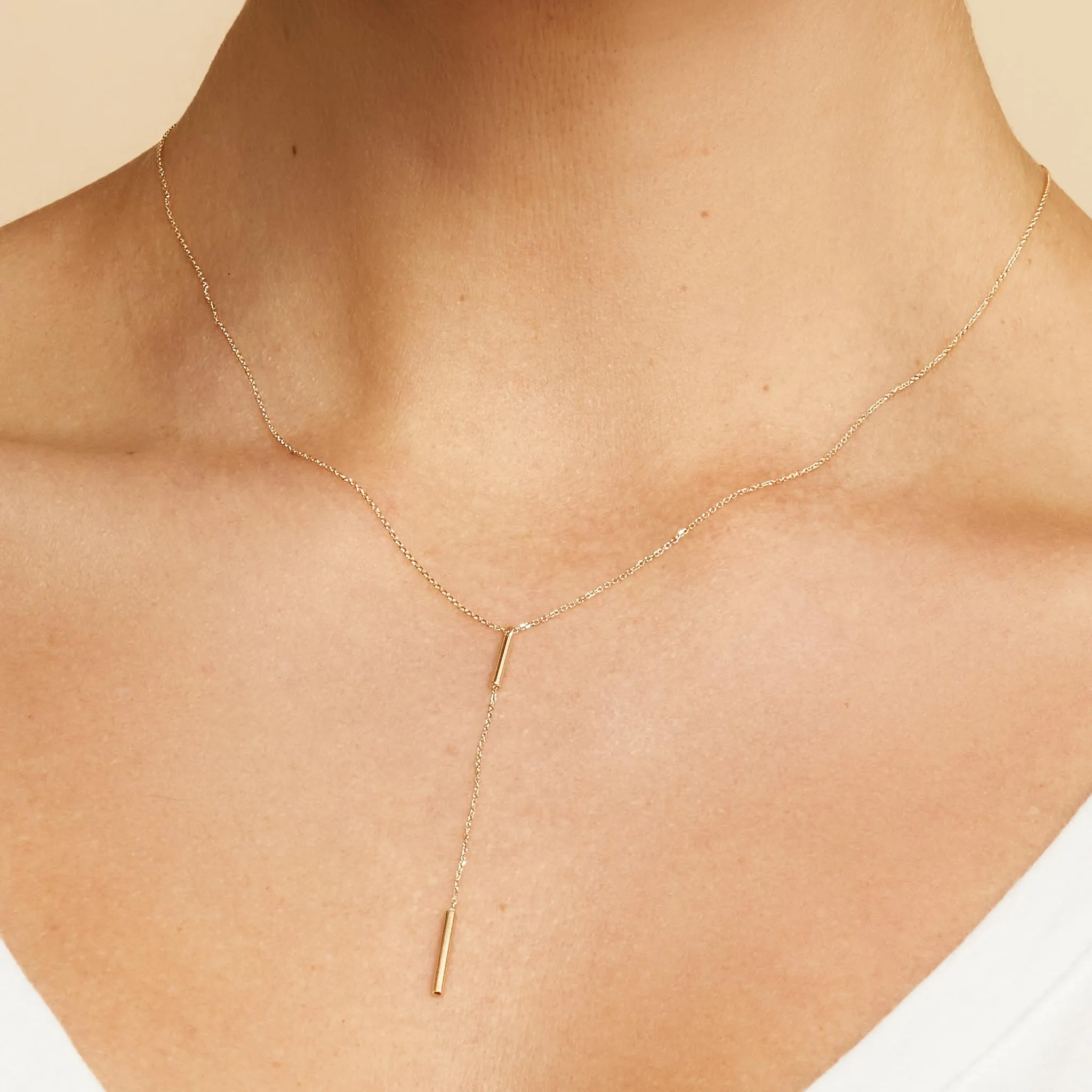 Vicenza Single Drop Necklace