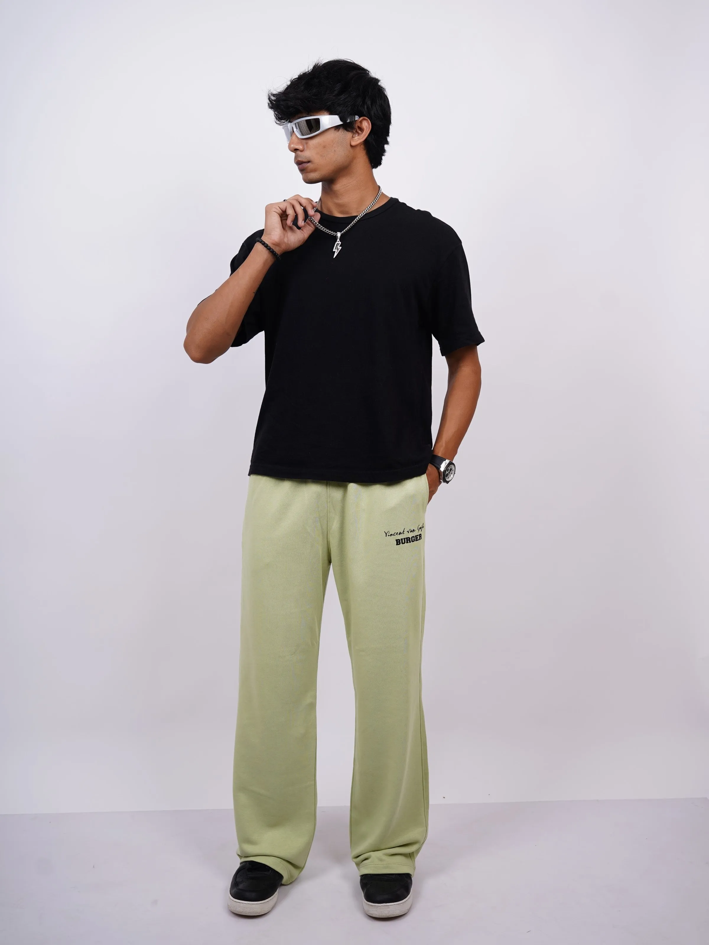 Vincent x Burger Irish Track Pants For Men And Women