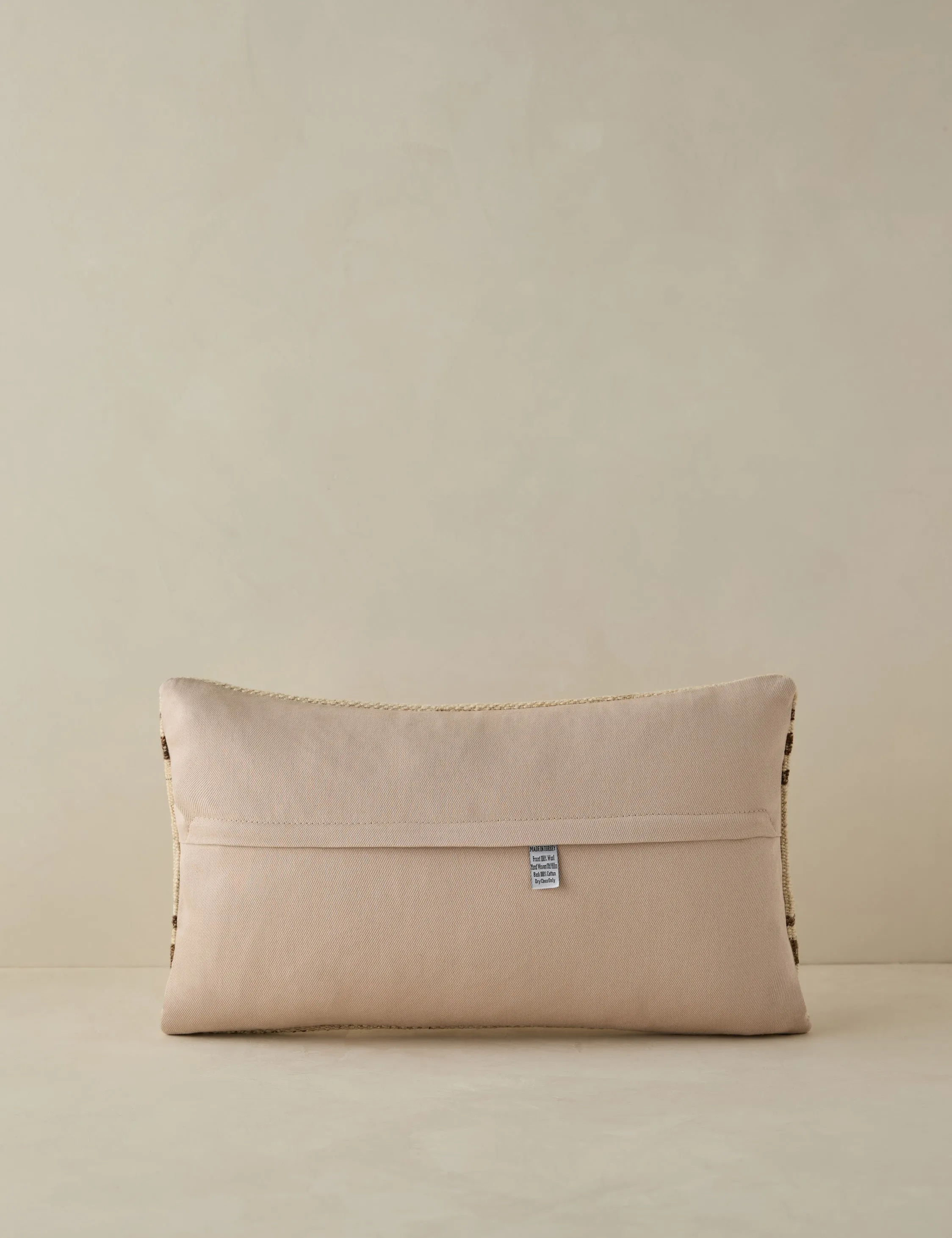 Vintage Lumbar Pillow No. 32, 12" x 20"
