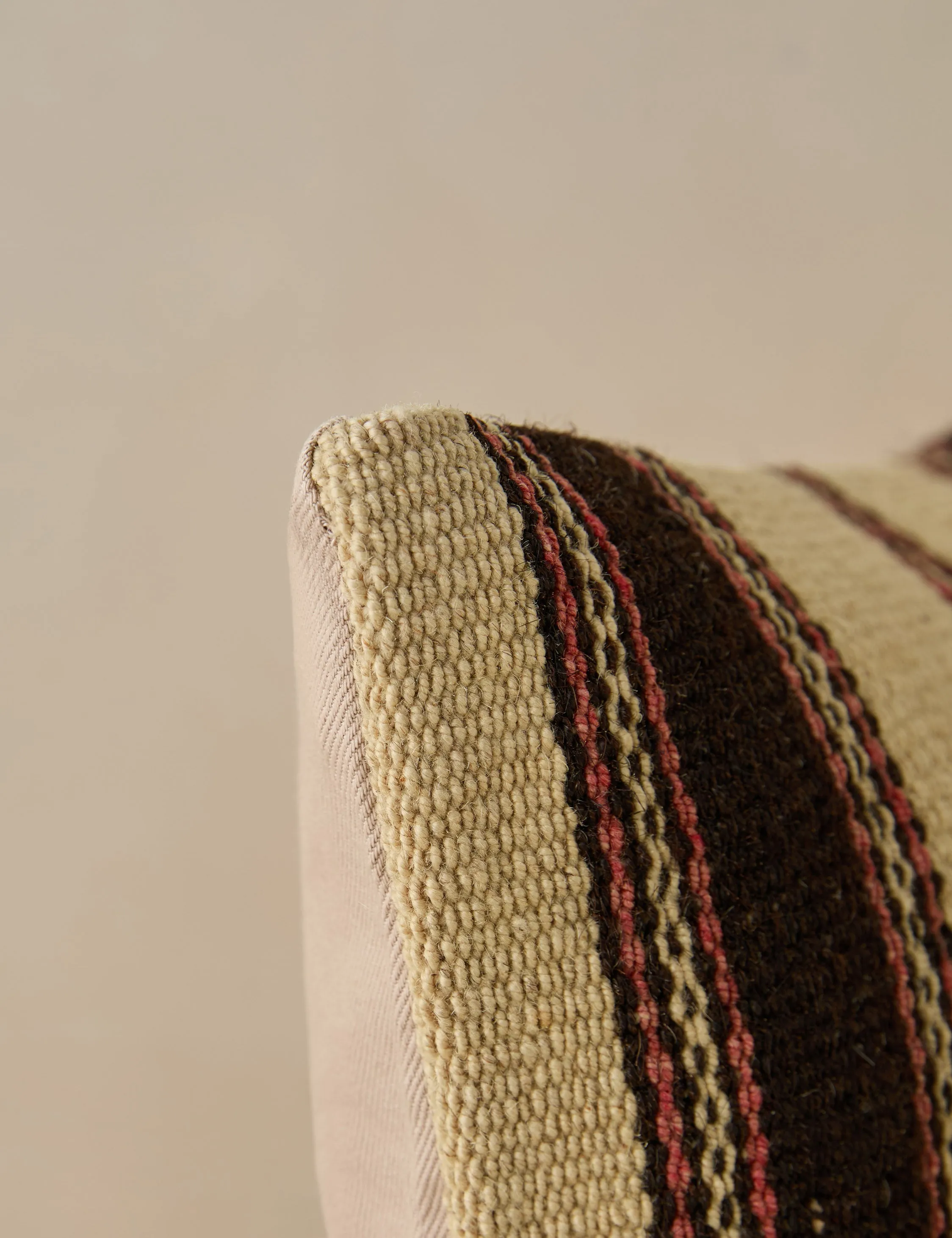 Vintage Lumbar Pillow No. 33, 12" x 20"