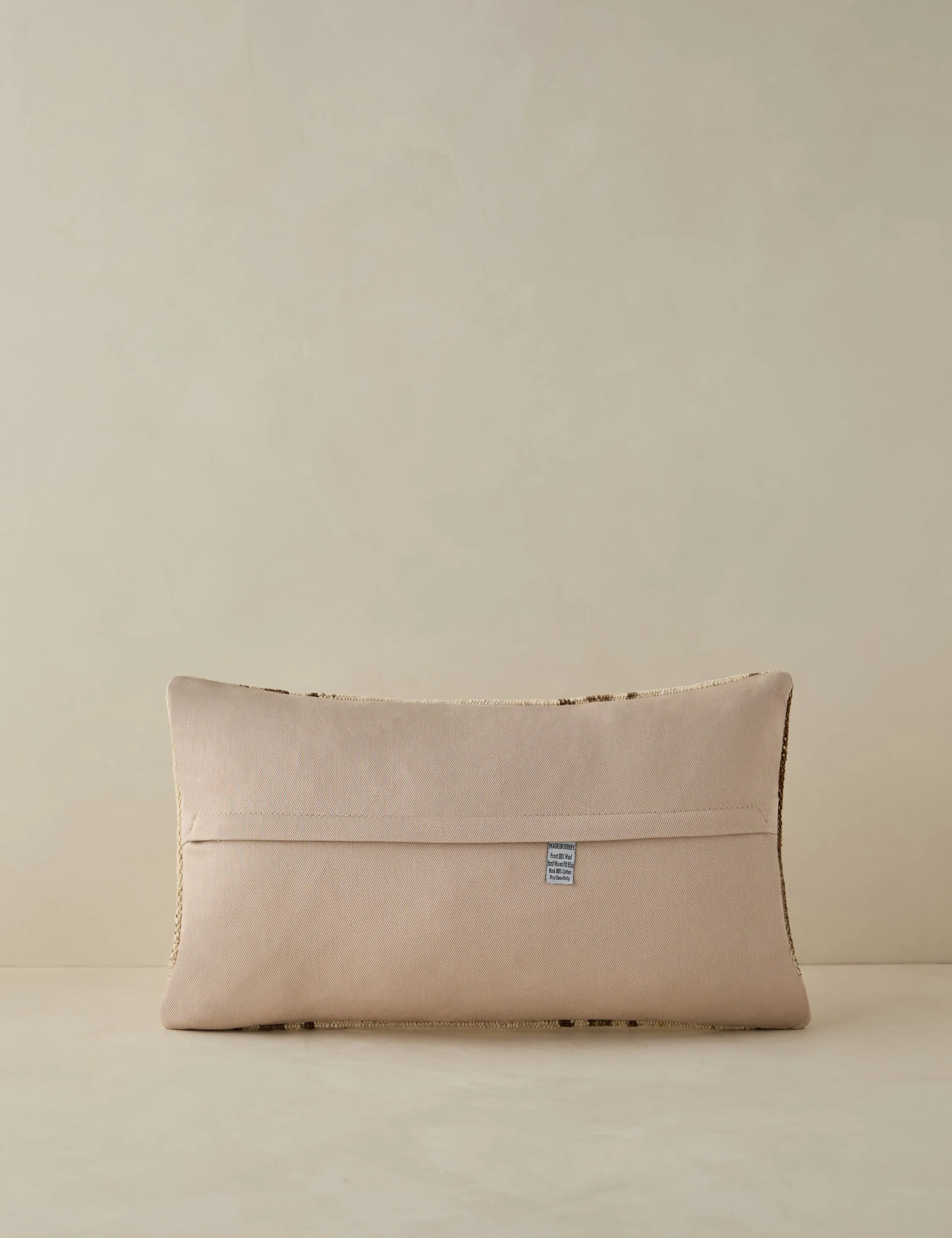 Vintage Lumbar Pillow No. 36, 12" x 20"