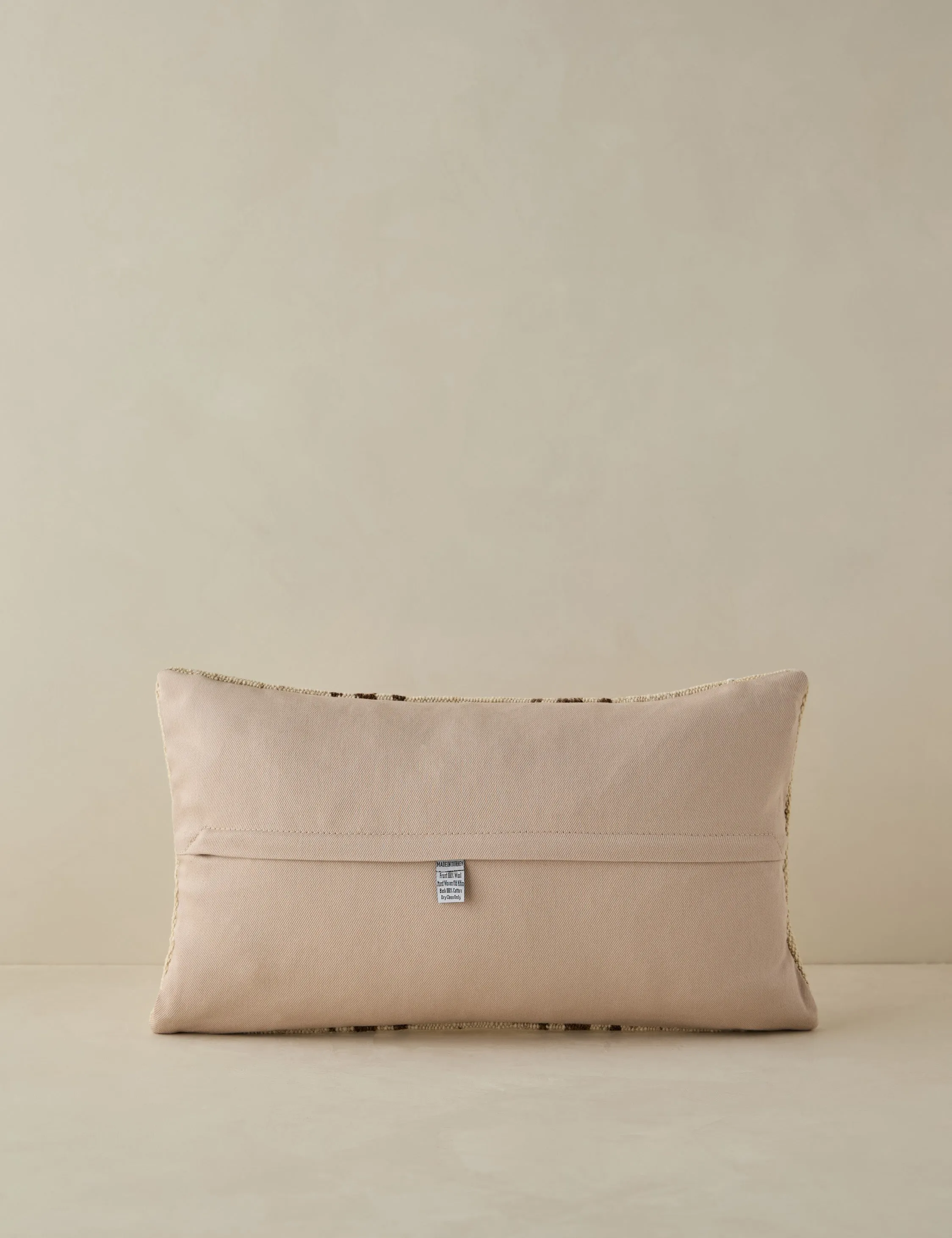 Vintage Lumbar Pillow No. 39, 12" x 20"