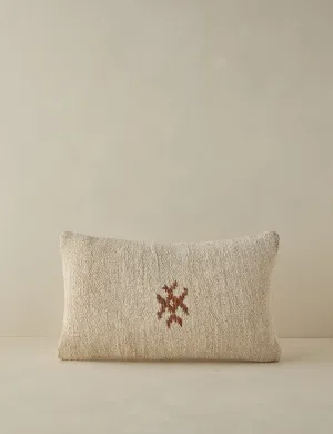 Vintage Lumbar Pillow No. 45, 12" x 20"