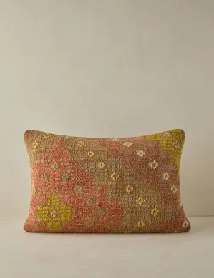 Vintage Lumbar Pillow No. 46, 16" x 24"