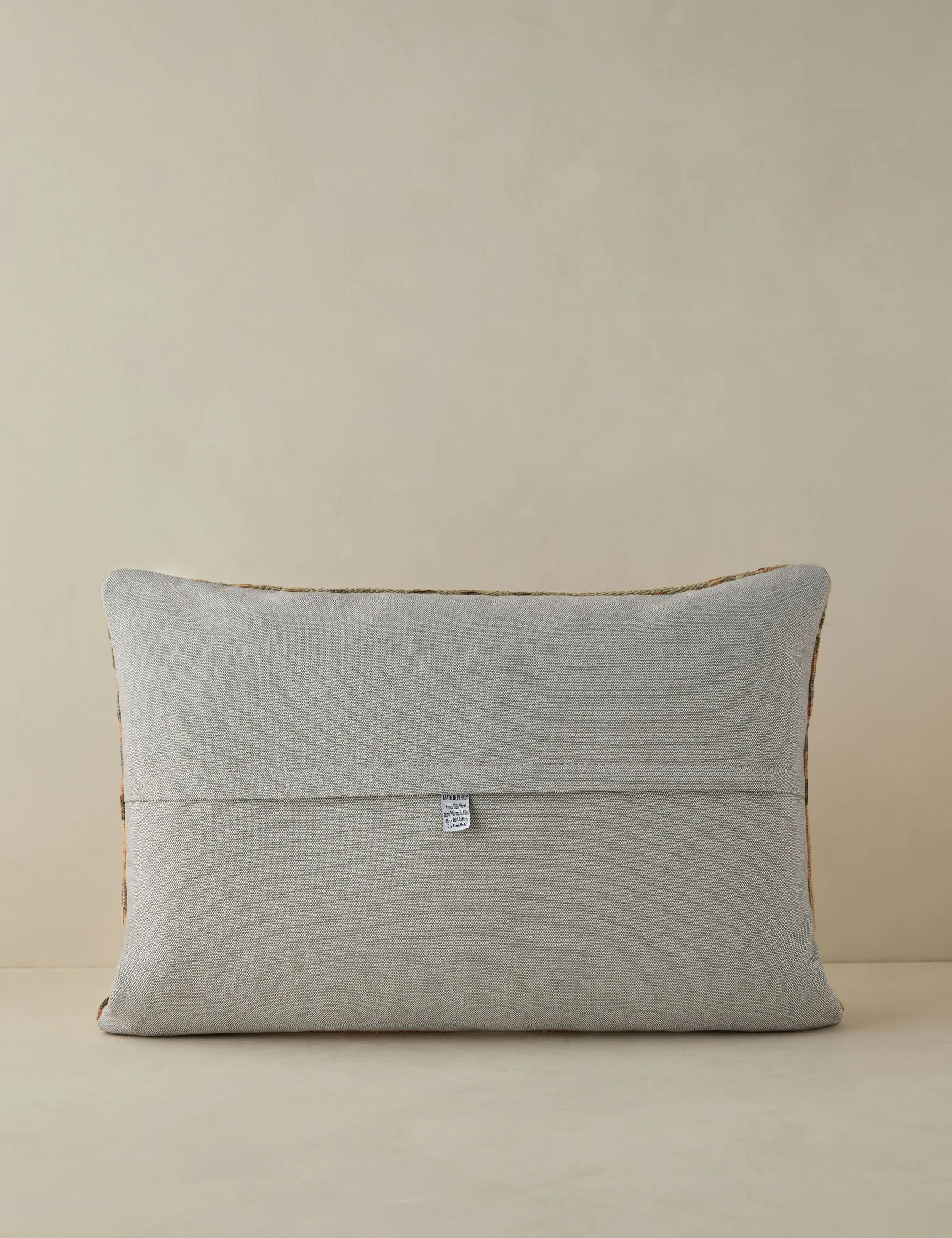 Vintage Lumbar Pillow No. 47, 16" x 24"