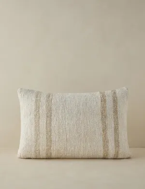 Vintage Lumbar Pillow No. 55, 16" x 24"
