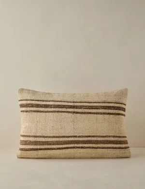 Vintage Lumbar Pillow No. 60, 16" x 24"