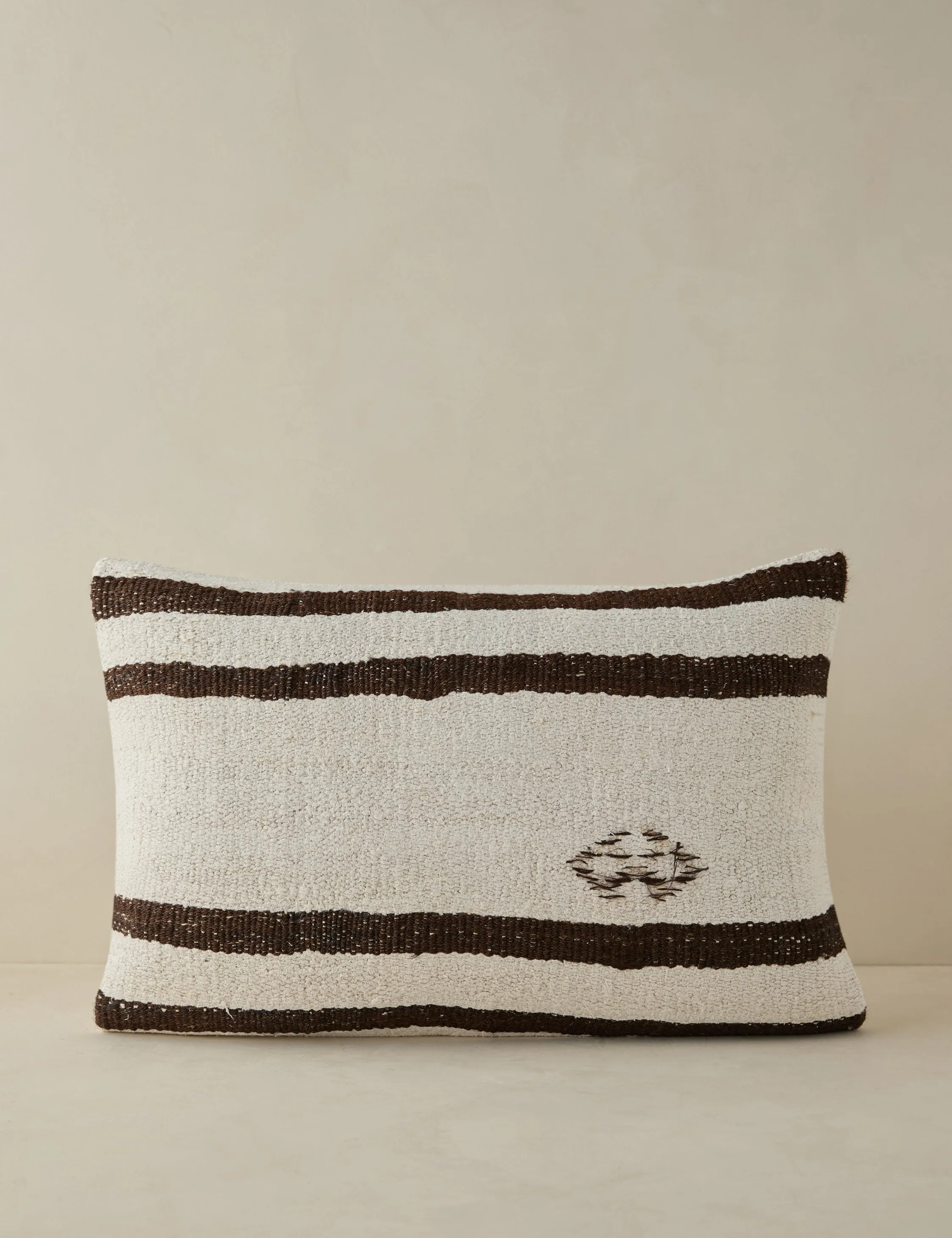 Vintage Lumbar Pillow No. 63, 16" x 24"