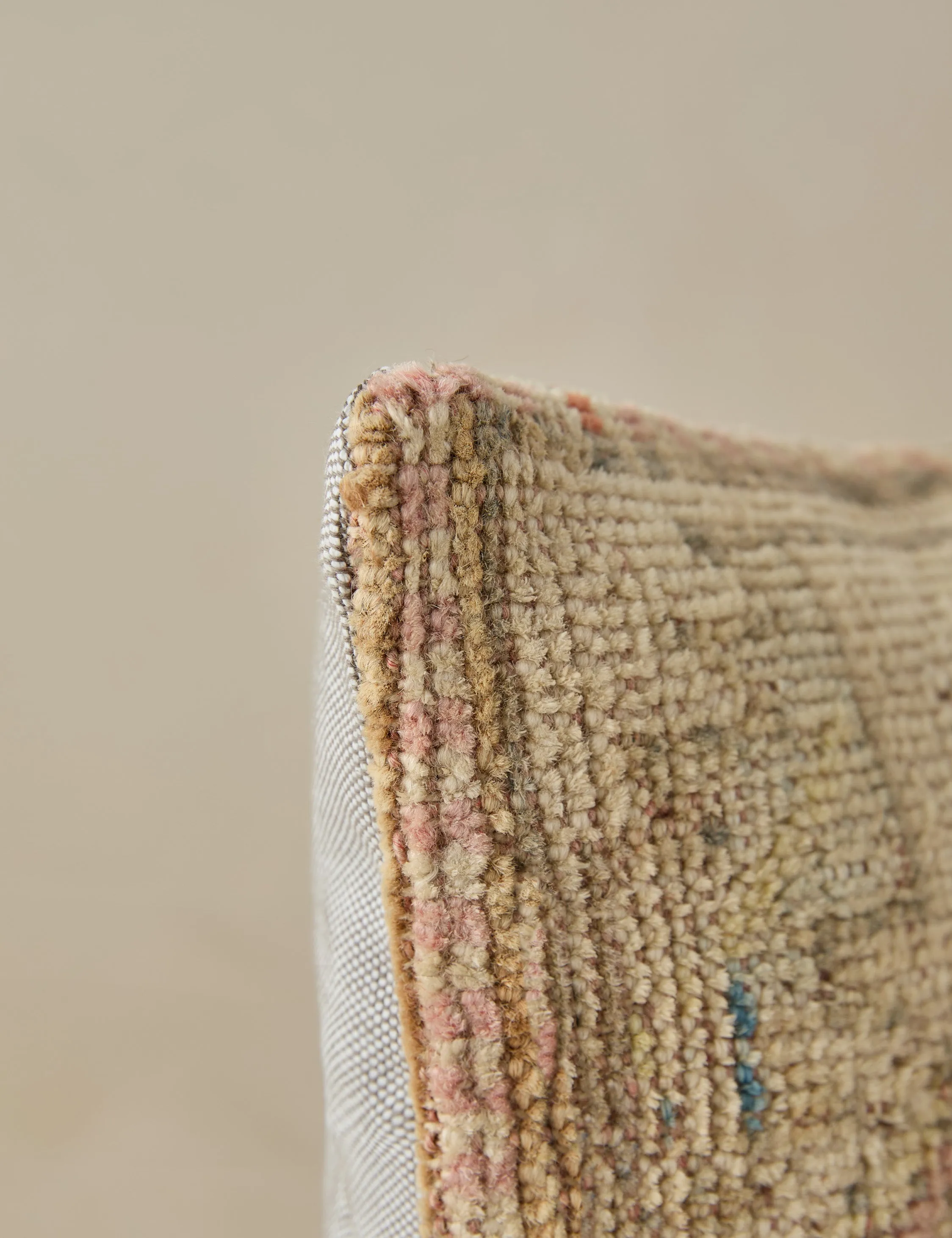 Vintage Lumbar Pillow No. 68, 12" x 20"