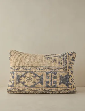 Vintage Lumbar Pillow No. 70, 16" x 24"
