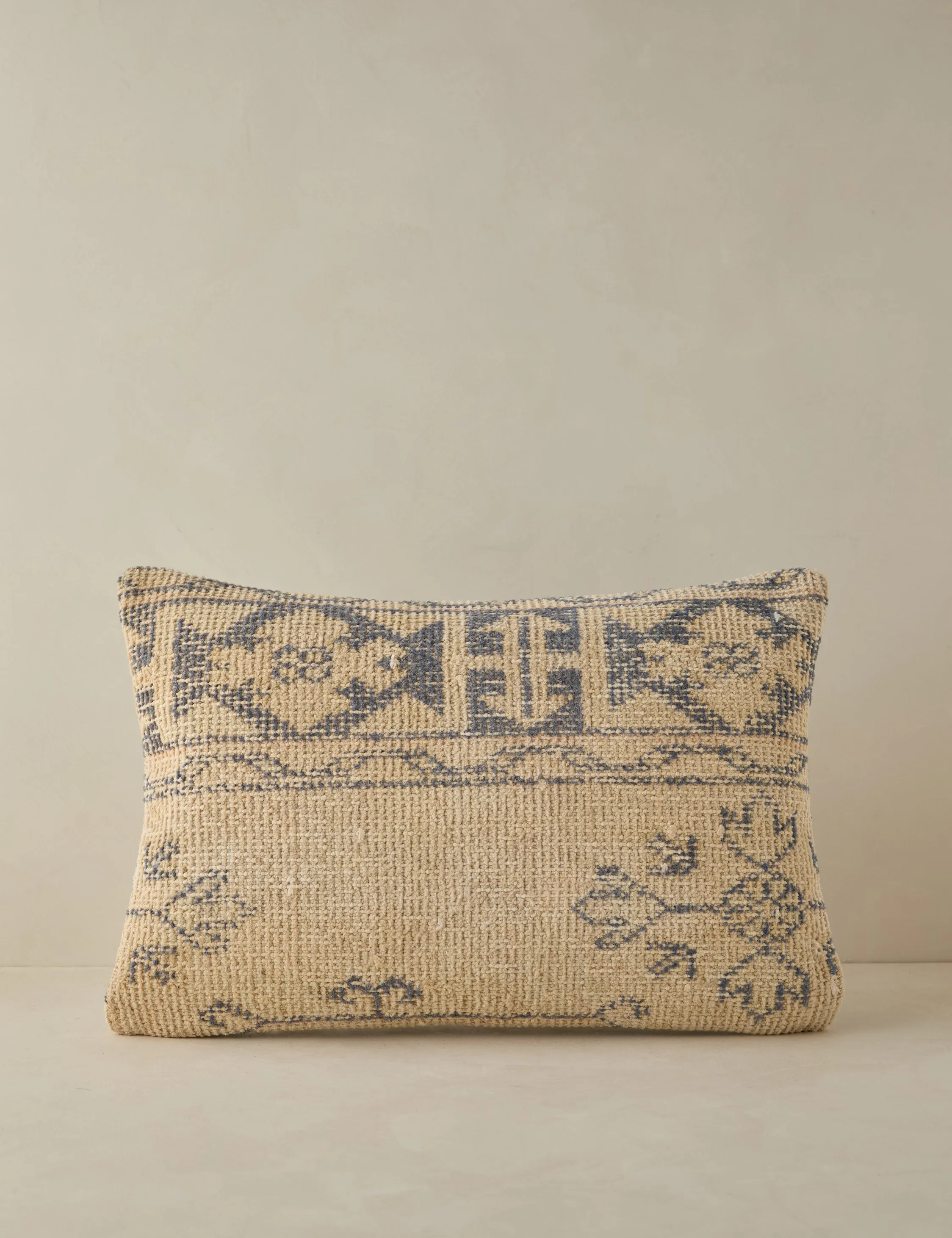 Vintage Lumbar Pillow No. 73, 16" x 24"