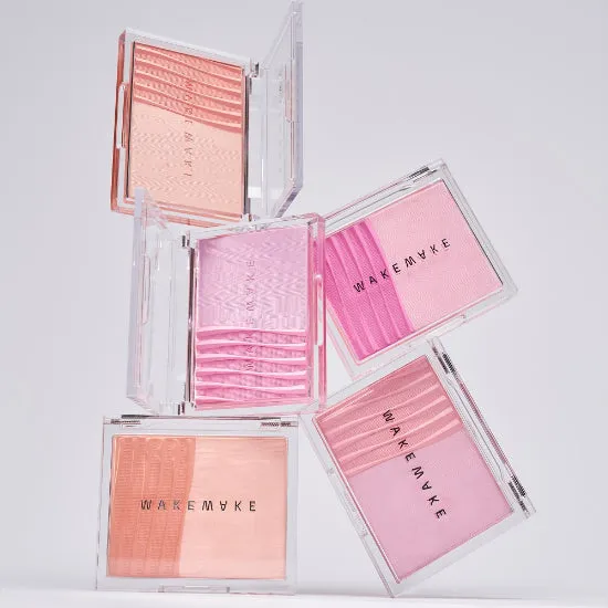 ★Wakemake★ Sheer Layering Dual Blusher