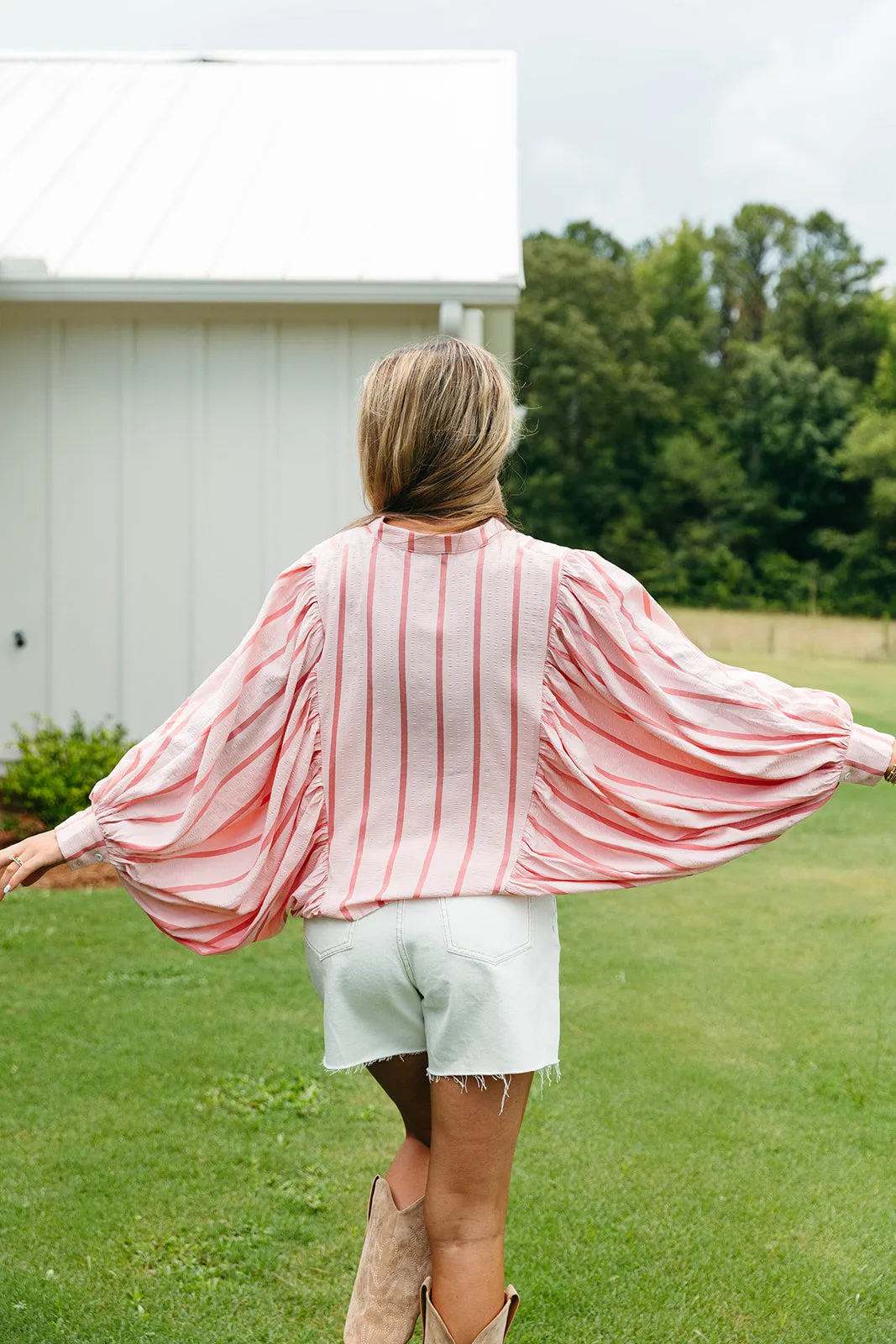 Watch And Learn Top - Blush