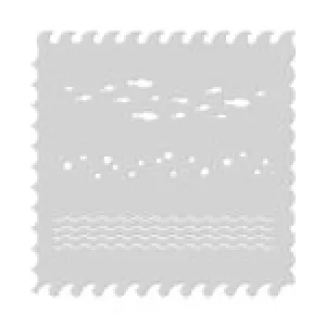 Waves Scenic Stencil