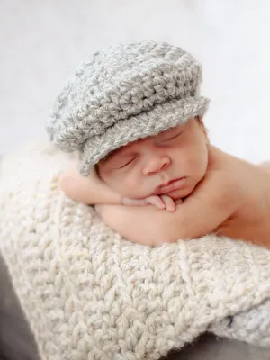 Wheat newborn baby layering bump blanket