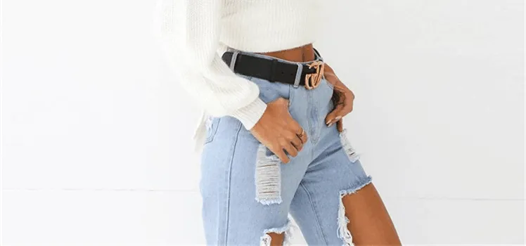 White Knitted Long Sleeve V-neck Wrap Top