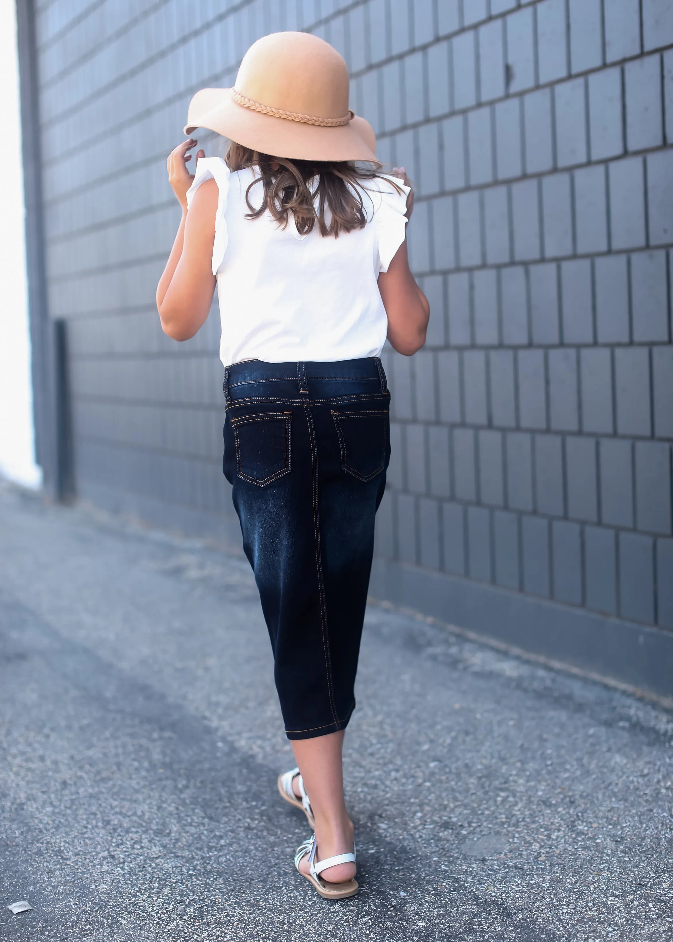 White Sleeveless Layering Tank Top - FINAL SALE