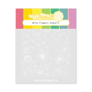 Wild Flowers Stencil