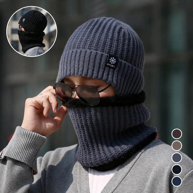 Winter Beanie Hat Scarf Sets Warm Knit Hat