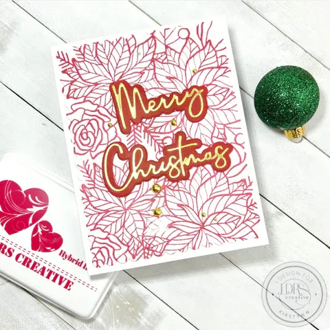 Winter Bouquet Stamps and Layering Stencils Bundle