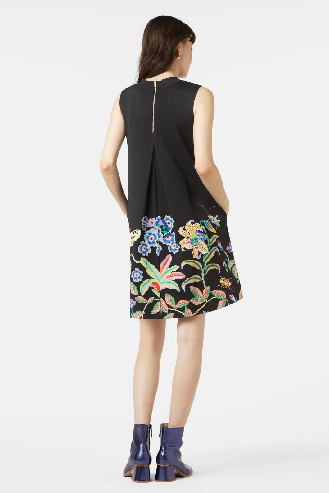 Winter Orchard Placement Swing Dress