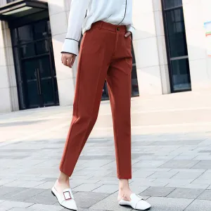 Women's Autumn Casual High Waist Pencil Pants