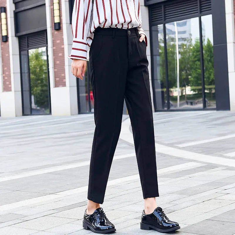 Women's Autumn Casual High Waist Pencil Pants