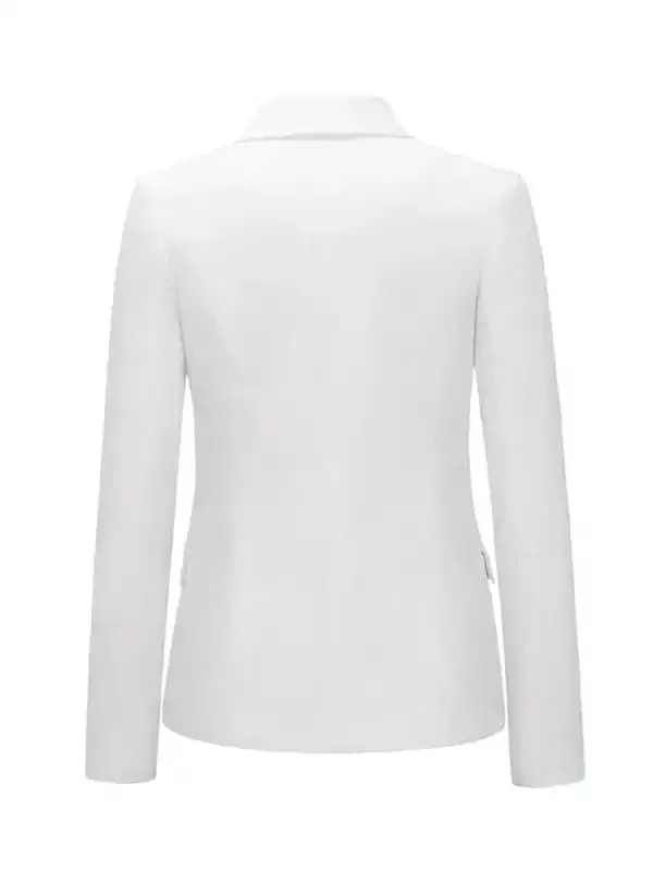 Women’s fashion short double-breasted blazer