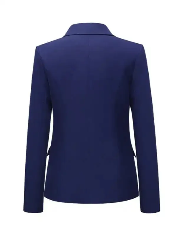 Women’s fashion short double-breasted blazer