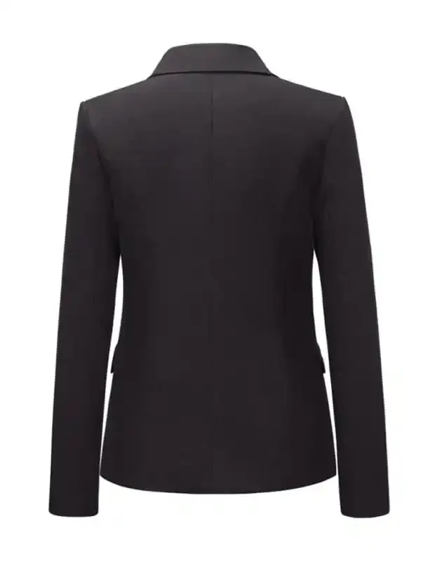 Women’s fashion short double-breasted blazer
