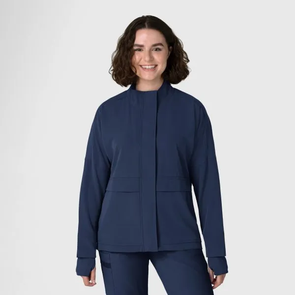 Women's Germs Happen Packable Scrub Jacket