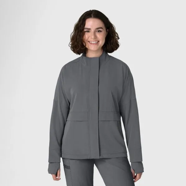 Women's Germs Happen Packable Scrub Jacket