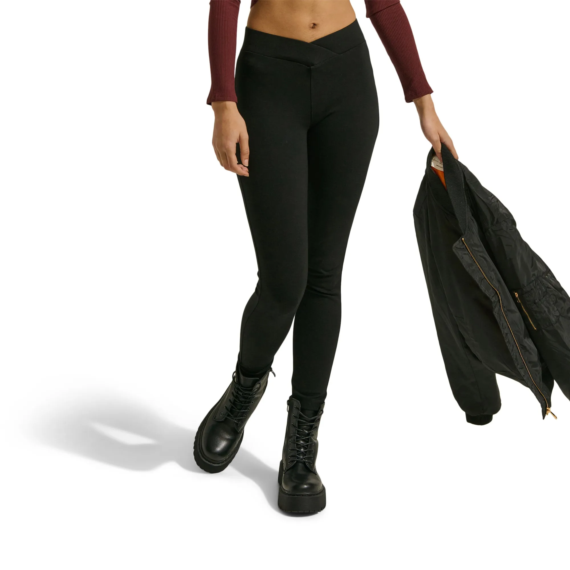 Women's High-Rise Seagull Waist Pants