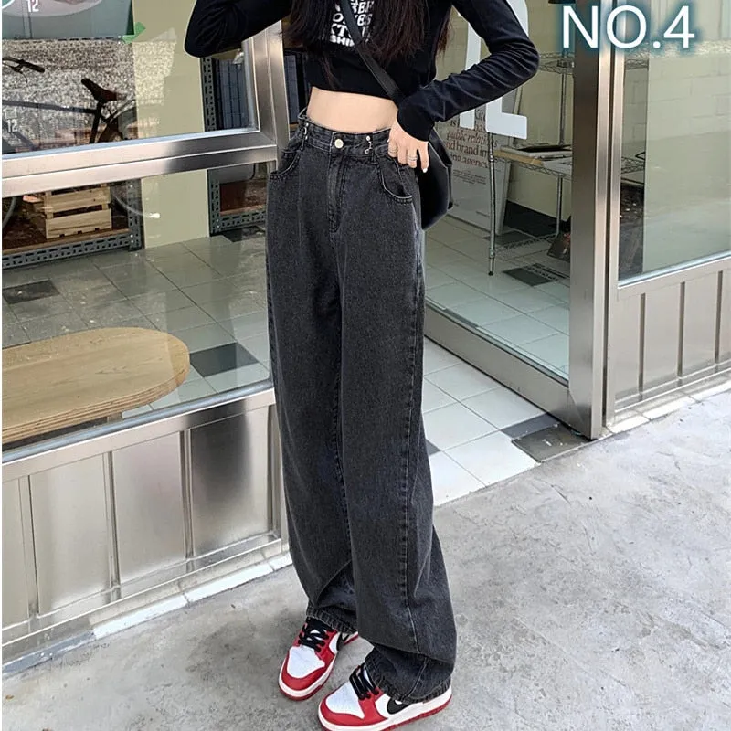 Women's High Waist Streetwear Denim