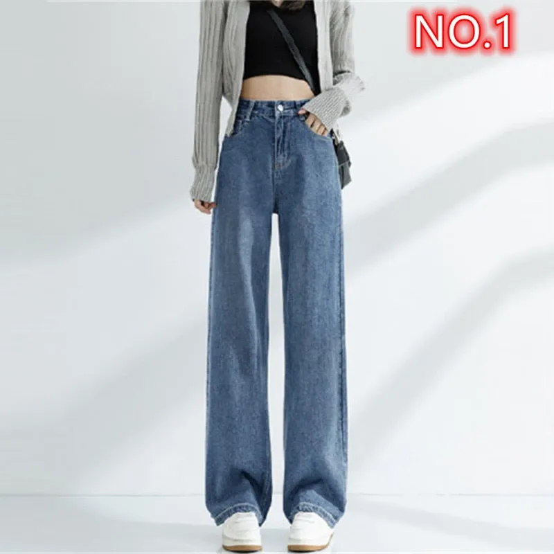 Women's High Waist Streetwear Denim